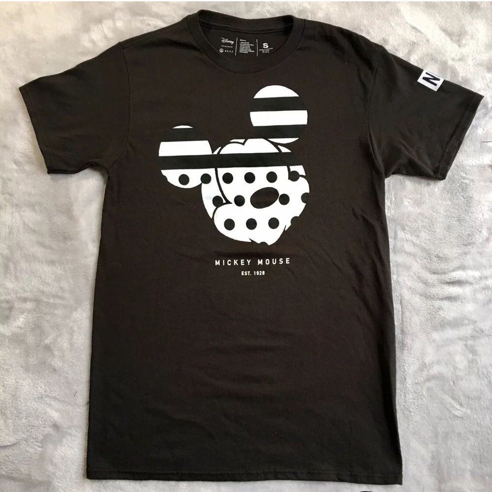 NEW NEFF Disney Shirt Mickey Mouse Polka Dot